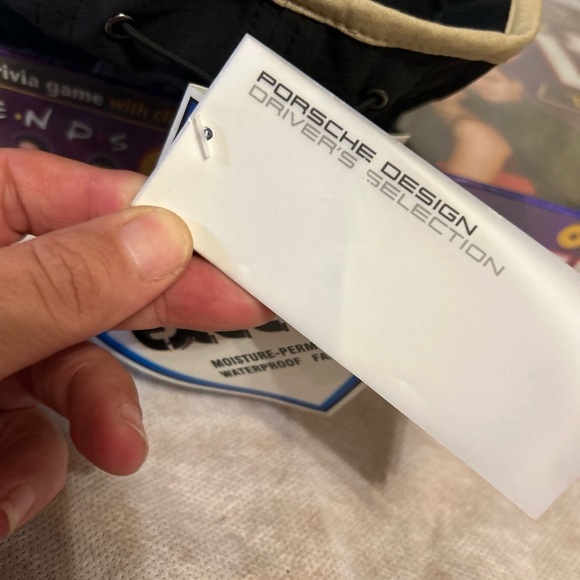 Vintage Porsche Design Black and Gold Hat nwt - Picture 10 of 12